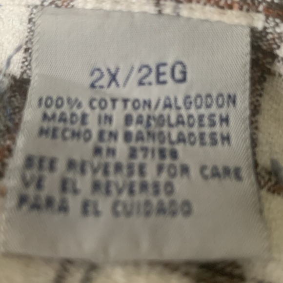 Untied Men’s 100% Cotton Shirt Size XXL #418 - Picture 7 of 9